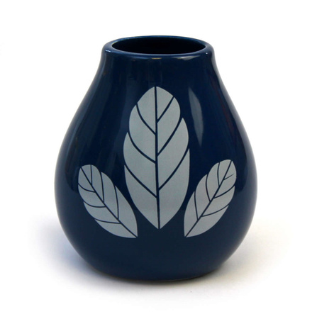 Matero ceramiczne Luka Hoja Granatowe 350ml