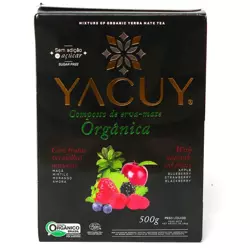  Yerba Mate Red Fruits Organic Yacuy 500g