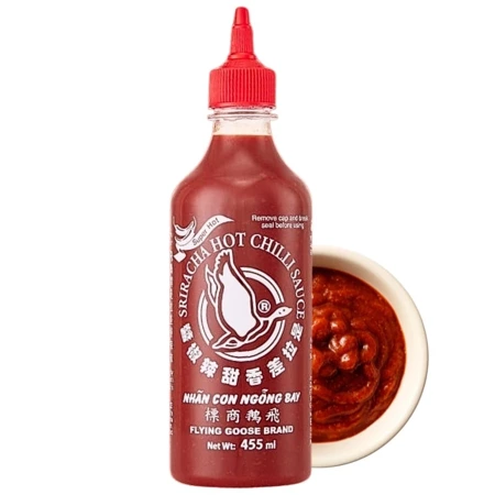 BARDZO OSTRY SOS CHILI SRIRACHA 455ML (EXTRA HOT, TAJLANIDA, CHILLI)