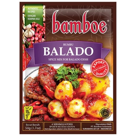 Bamboe Bumbu Balado mix przypraw, 50g Indonezja