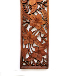 Dekor drewniany orientalny rzeźbiony na ścianę 100x20CM