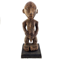 Figurka, rzeźba plemię Hemba (Figura, Kongo, sztuka Afryki, drewno)