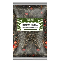 Herbata zielona Sencha truskawkowa Aromatyczna Rapsodia 50g