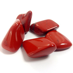 Jaspis czerwony, kamień szlachetny (minerał naturalny, kamień ozdobny)