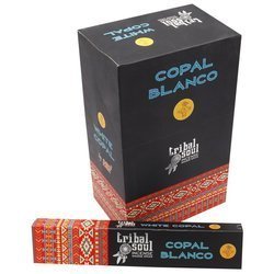 Kadzidełka Tribal Soul Biały kopal incense, zapach, medytacja, joga