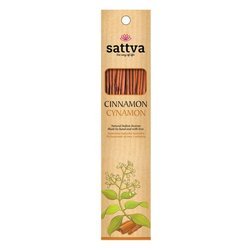 Kadzidła Sattva cynamon (cinnamon, kadzidełka, trociczki) 15 szt. 