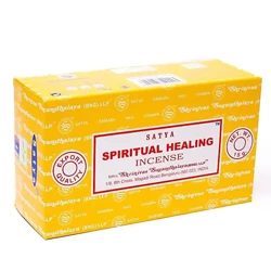 Kadzidła Satya Spiritual Healing kadzidełka naturalne zestaw 12 opak.