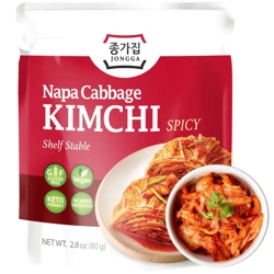 Kimchi Koreańska kapusta kiszona,  marynowana Jongga 80g