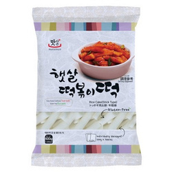 Kluski ryżowe do tteokbokki koreańskie (Matamun 600g)