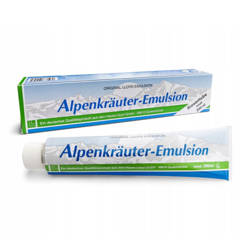 Maść z ziół alpejskich Alpenkrauter (do masażu, kojąca, Lloyd emulsion 200ml)