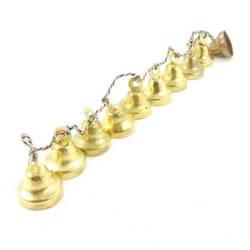 Mosiężne dzwonki orientalne 80 cm dzwoneczki ozdobne średnica 4,5 cm