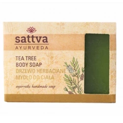 Mydło Sattva glicerynowe drzewo herbaciane (tea tree) 125 g 