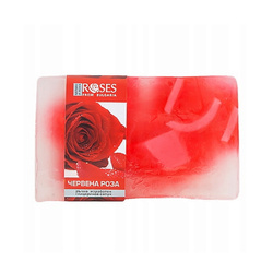 Mydło czerwona róża, glicerynowe Agiva Roses 75g