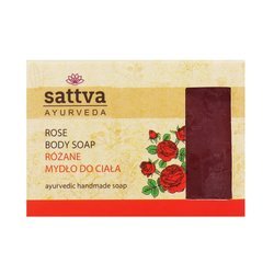 Mydło glicerynowe różane Sattva (rose soap) 125 g  