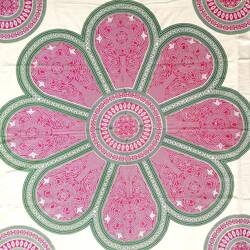 Narzuta orientalna mandala ecru Indie 210 x 240 cm