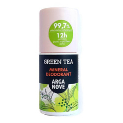 Naturalny dezodorant mineralny argnanove roll on zielona herbata 50 ml