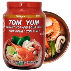 Pasta Tom Yum Hot & Sour tajska 454g COCK