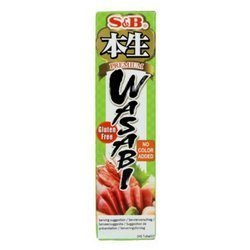 Pasta wasabi premium, chrzan japoński 30%, S&B, 43G, sushi