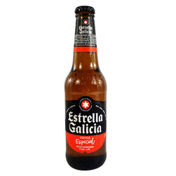 Piwo hiszpańskie Estrella Galicia Especial (alk. 5,5%, 330ml, odbiór osobisty)