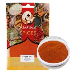 Przyprawa chilli extra hot ostra papryka mielona 50g Sindibad