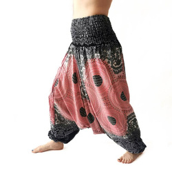Szarawary spodnie alladynki  haremki Indie