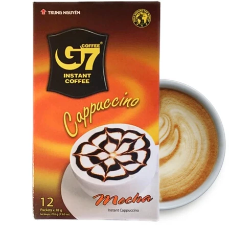  Cappuccino Mocha Trung  Nguen, instant 12x18g Wietnam