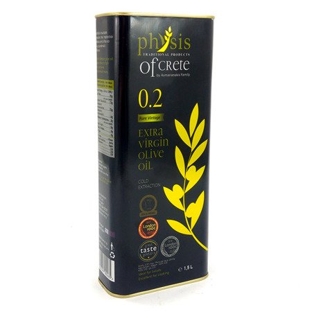0,2%Oliwa z oliwek extra virgin puszka 1,5 L Grecja