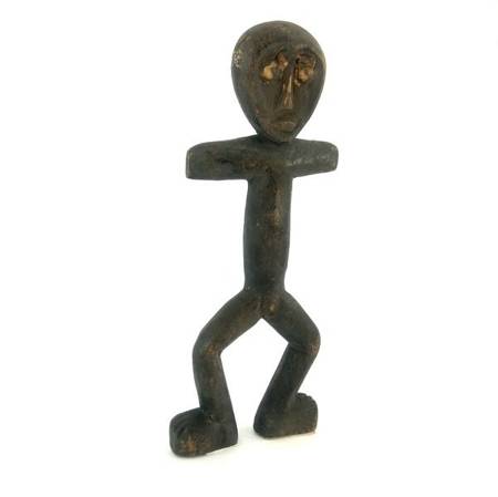 Afrykańska figurka plemienia Lega (sztuka Kongo, rzeźba)