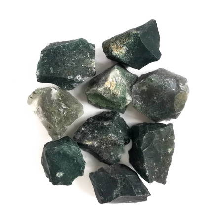 Agat mszysty, kamień naturalny, minerał nieoszlifowany, (4-5 cm,1 sztuka)