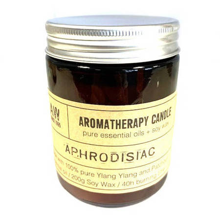 Aromaterapeutyczna świeczka sojowa 200 g Afrodyzjak wegan