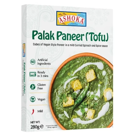 Ashoka Palak Paneer Tofu 280 g gotowe danie indyjskie