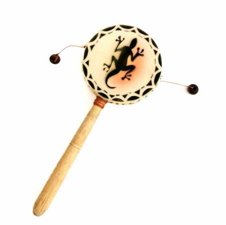 Bębenek, kołatka (otong, bęben, instrument, Indie)