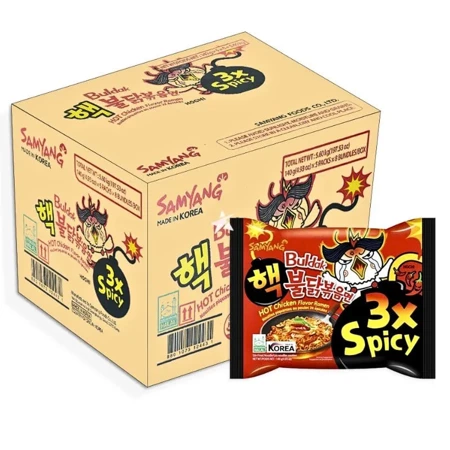 Buldak 3xspicy makaron ramen bardzo ostry kurczak Samyang x40