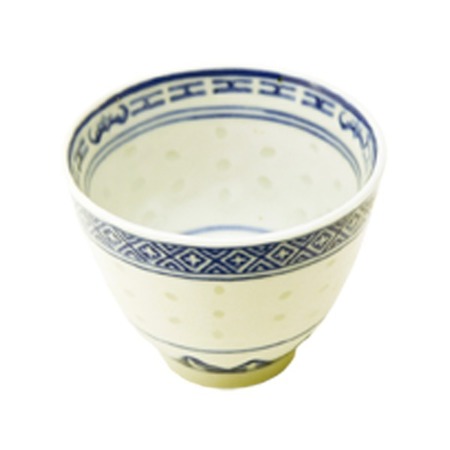 CHIŃSKA CZARKA Z PORCELANY RYŻOWEJ (HERBATA, PORCELANA RYŻOWA, 90ML)