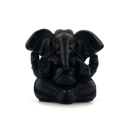 Czarna figurka Ganesha (Ganesh) 8 cm