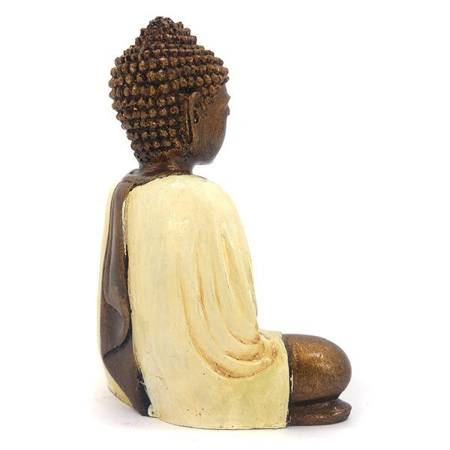 Figurka Budda kremowy 16cm (Indie, medytacja)