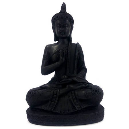 Figurka Budda w kolorze czarnym (Indonezja 30cm)