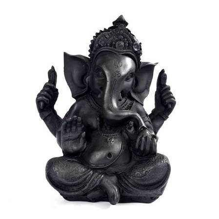 Figurka Ganesha czarna (Ganesh) 20 cm