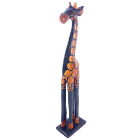 Figurka żyrafa, stojąca drewno (rękodzieło 60cm)