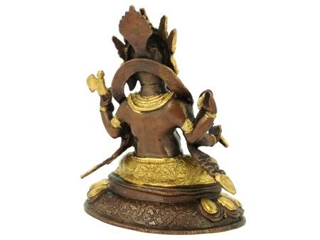 Ganesha Figurka mosiężna (Ganesh, figura, 20 cm)