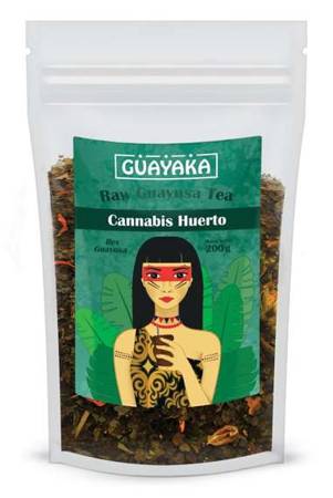 Guayaka Ilex Guayusa Tea Cannabis Huerto 200g