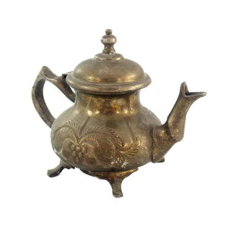 Imbryk do herbaty, autentyczny, wiekowy, z Maroka