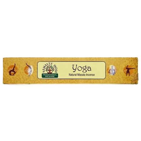 Kadzidełka naturalne Namaste India Yoga trociczki