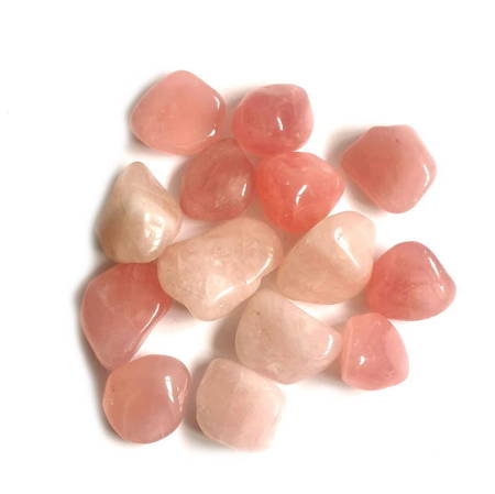 Kamień kwarc różowy, szlifowany (kamienie naturalne) 