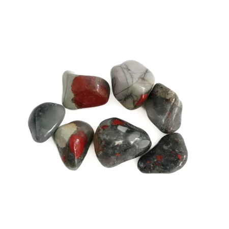 Kamień naturalny Seftonit kamień krwi minerał Afryka  3-4 cm