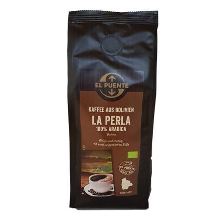 Kawa La Perla Boliwia ziarnista (250g, FAIR TRADE)