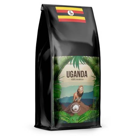 Kawa Uganda 1 kg (świeżo palona 100% Arabika, ziarnista, Blue Orca)