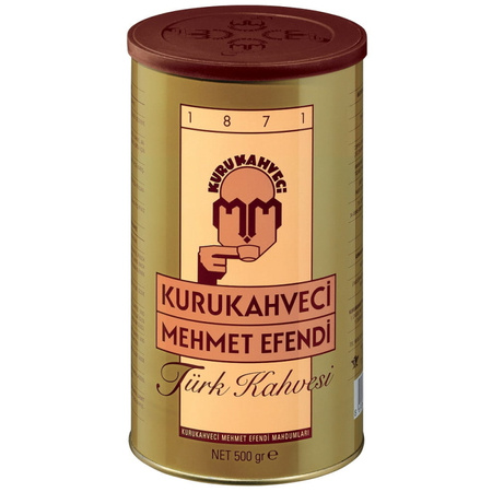 Kawa turecka mielona Arabica Mehmet Efendi 500g Kurukahveci