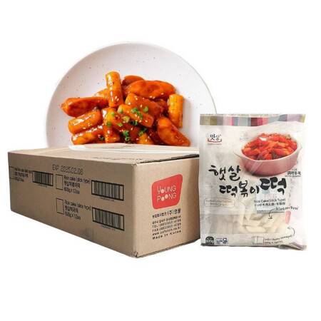 Kluski ryżowe do tteokbokki koreańskie Matamun 12 szt karton