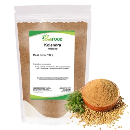 Kolendra mielona 100g